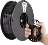 95A TPU Filament 1,75mm,Filament TPU flexible pour imprimante 3D,Haute Ténacité et Flexibilité,Précision Dimensionnelle+/-0,05mm,1kg(2,2lbs),Noir