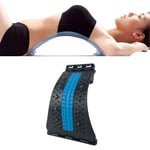 Back Massager Board Level Lumbar Back Cracker Stretcher Board Spievel Blue Black