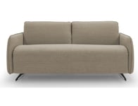 Canapé lit Dallas canapé convertible 160 cm Taupe