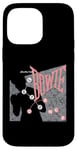 Coque pour iPhone 14 Pro Max David Bowie Let's Dance Rose et Gris