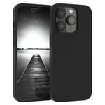 For Apple iPhone 14 Pro Silicone Cover Phone Case Protection Black