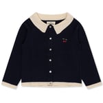 Konges Sløjd Venton knit cardigan gots – navy - 4år