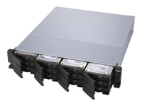 Qnap Tl-R1200s-Rp - Hårddiskarray - 12 Fack (Sata-600) - Sata 6Gb/S (Extern) - Rackversion - 2U