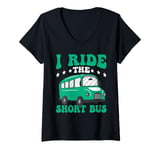 Womens I Ride The Short Bus ------ V-Neck T-Shirt