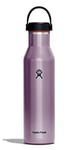 HYDRO FLASK - Lightweight Water Bottle 621 ml (21 oz) Trail Series - Vacuum Insulated Stainless Steel Reusable Water Bottle with Leakproof Flex Cap - Standard Mouth - BPA-Free - Amethyst