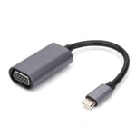 VGA Adaptor Video Cable Adapter USB C to VGA Converter Computer Converter Cable