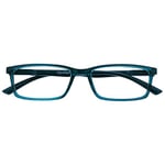 OPULIZE See Blue Light Blocking Reading Glasses Turquoise Computer Gaming Anti Glare Mens Womens B9-Q +3.50