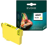 Epson 604XY tulostin värikasetti keltainen , 9 ml , 780 sivua , C13T10H44010 / 604XL , yhteensopiva XP-2200 XP-2205 XP-3200 XP-3205 XP-4200 XP-4205 XP-4200 XP-4205 XP-4205 kanssa.