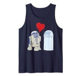 Star Wars R2-D2 Loves Trash Can Tank Top