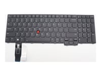 Lenovo - Ersättningstangentbord För Bärbar Dator - Med Trackpoint - Bakgrundsbelyst - Qwerty - Engelska - Svart - Fru