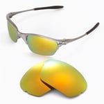 Walleva Polarized Replacement Lenses for Oakley Half X Sunglasses - More Options