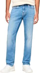 Tommy Jeans Jean Homme Scanton Slim Fit, Bleu (Denim Medium), 38W/36L