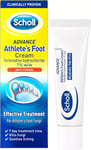 Scholl Advance Athlete's Foot Cream 15g - Antifungal Treatment Cream for Feet