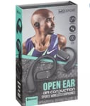 Mo Sport Earphones Air Conduction Wireless Sports Black Running Jogging Gym