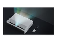 Xiaomi Mi Laser Projector 150" - Dlp-Projektor - Laser/Fosfor - 5000 Lumen - Full Hd (1920 X 1080) - 16:9 - 1080P - Objektiv Med Ultrakort Kastavstånd - Wi-Fi / Bluetooth / Lan - Vit