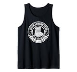 Book Club Circle Design Tank Top