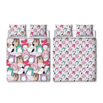 SQUISHMALLOWS Reversible Duvet Cover Bedding Set DOUBLE