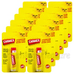 12 x Carmex Classic Click Stick Lip balm SPF15 Moisturising 4.9ml/0.16oz USA