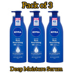 3 Pack X Nivea Body Lotion For Dry Skin, Rich Nourishing, 400ml