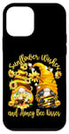 Coque pour iPhone 12 mini Sunflower Wishes And Honey Bee Kisses With Cute Summer Gnome