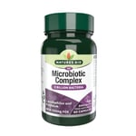 Natures Aid Microbiotic Complex - 60 Capsules - High Strength Gut Friendly Bacterial Lactobacillus Acidophilus Supplement Support for Healthy Digestion Vegan Vegetarian Gluten Free Not Gummies Tablets