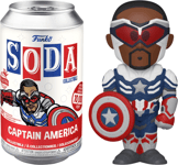 Funko POP ! Vinyl Soda : Captain America avec figurine possible Chase