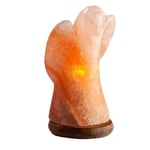 Angel Pink Salt Lamp Himalayan Rock Crystal Electric Lamp  1-2kg | UK Seller