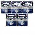 5 piles Varta CR1632