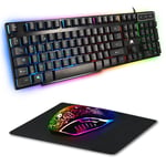 Pack Clavier Souris Tapis PolyChroma LED CS200 PS3 PS4 XBox One PC