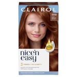 Clairol Nice'n Easy Crème, Natural Looking Oil Infused Permanent Hair Dye, 6RB Light Reddish Brown, 1 Count (Pack of 1)