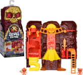 Lost Lands Skull Island Lava Tower Micro Playset, 15 Levels of Adventure, Survi