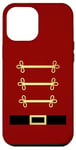 iPhone 12 Pro Max Toy Soldier Nutcracker costume uniform Case