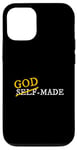 Coque pour iPhone 12/12 Pro University Varsity-Gold Dieu-Made Varsity-Gold