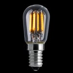 Päronlampa LED E14 klar 3-steg memory