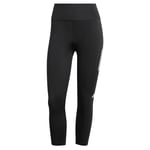 adidas Women's Own the Run 3/4 Leggings, Black, S