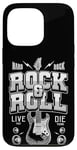 Coque pour iPhone 13 Pro Chemises Rock & Roll, I Love Rock Music, Rock & Roll Freedom