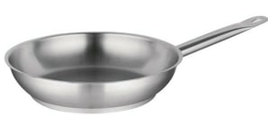 Frying Pan Heavy Duty Vogue Professional Stainless Steel 28cm Top Induction