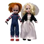 Living Dead Dolls Chucky & Tiffany 2 Action Figures LDD 2014 Killer Doll