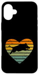 iPhone 16 Plus I Love Wild Boars Retro Heart Hunter Boar Case