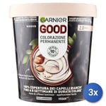 3x Garnier Good Colorant Cap. 2.0 Noir Mediterraneo Sans Ammoniac