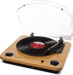 ION Audio Max LP - Vinyl Record Player / Turntable with Built In Speakers, USB 