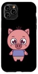 Coque pour iPhone 11 Pro Cute Piglet - Baby Pig - Classic