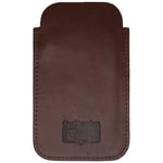 Onitsuka Tiger Mens Brown Leather iPhone 5 Pouch Sleeve Case 113939 3001 material_leather1 - One Size