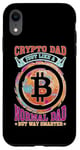 Coque pour iPhone XR Crypto Dad, Just Like A Normal Dad But Way Smarter