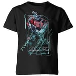 Transformers Sideswipe Tech Kids' T-Shirt - Black - 3-4 Years