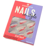 ESSENCE NAILS IN STYLE Stay Wavy 13 Self-Adhesive Artificial Instant Manicure UK