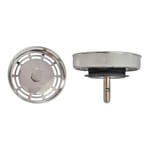 Panier inox pour bonde évier, diamètre 79 mm, 20 trous