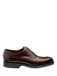 Loake Hitchcock Leather Oxford Lace Up Shoes, Brown