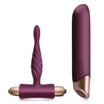 Rocks Off Climaximum Rapture Couples Pleasure Set Vibrator & Anal Butt Plug Kit