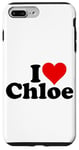 iPhone 7 Plus/8 Plus I HEART LOVE CHLOE Case